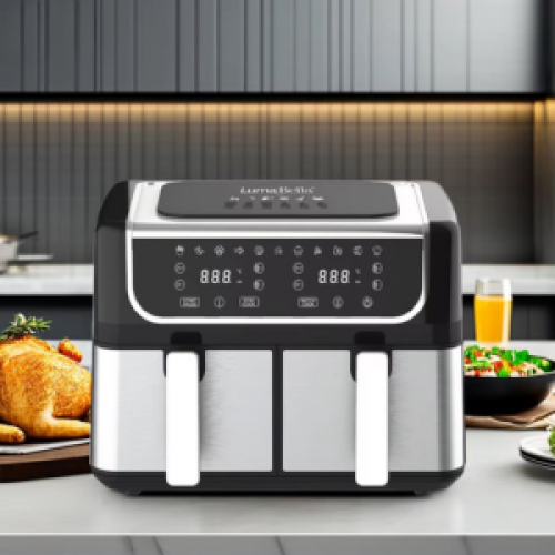 🍽️ Air Fryer Doble Canasta | Cocina Sano y Delicioso ⚡
