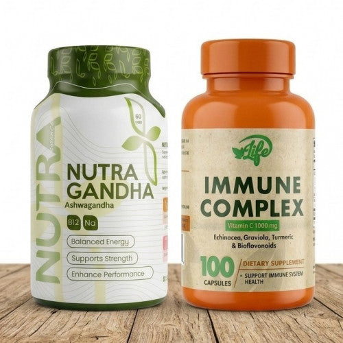 🌿💪 Kit Bienestar Total | Nutra Gandha + Immune Complex