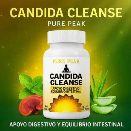 🌿 Pure Peak Candida Cleanse | Apoyo Digestivo y Equilibrio Intestinal