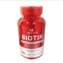 NOWYES! Biotina con Colágeno y Proteínas - 60 cápsulas para cabello, piel y uñas